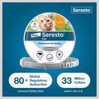 Seresto Flea & Tick Collar for Cats, 1 Collar (8-mos. supply)